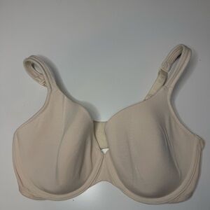Cacique Cream Full Coverage Lightly Lined T-Shirt Bra Size 38DD GUC